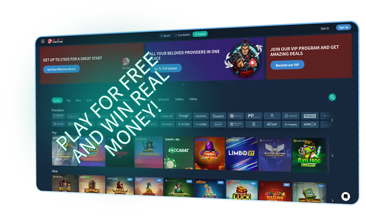 Koifortune casino Win real money