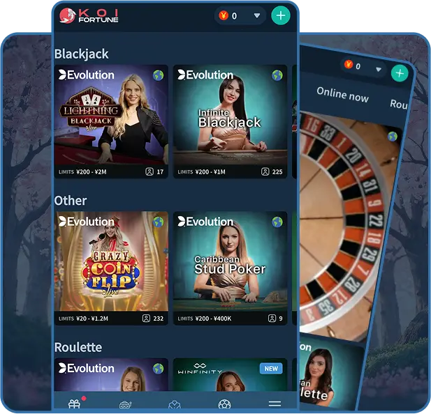 Koifortune CASINO App Features & Performance📱 Koifortune CASINO App